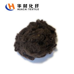 15D resirkulert polyester stiftfiber